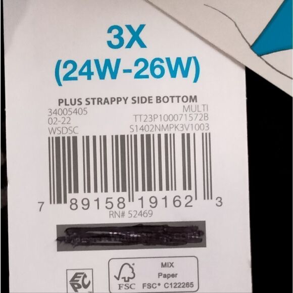 NWT: Time & Tru - woman's bikini bottoms - Picture 9 of 13